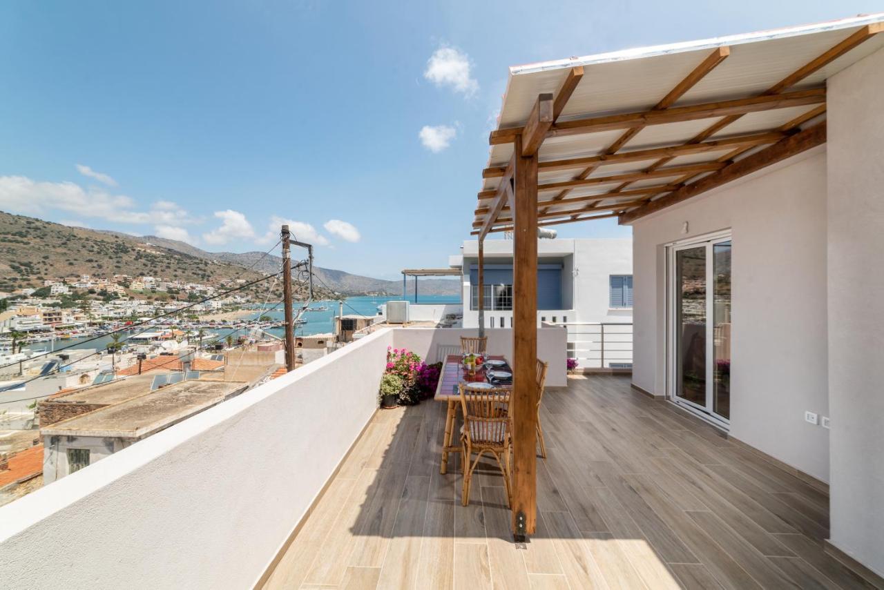 E.Berdufi Apartament Sea View Elounda Extérieur photo